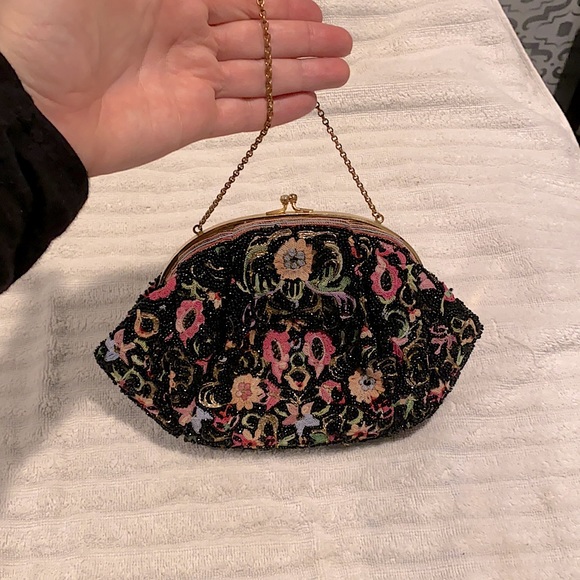 Bags Vintage Hand Beaded Josef Clutch Bag Poshmark